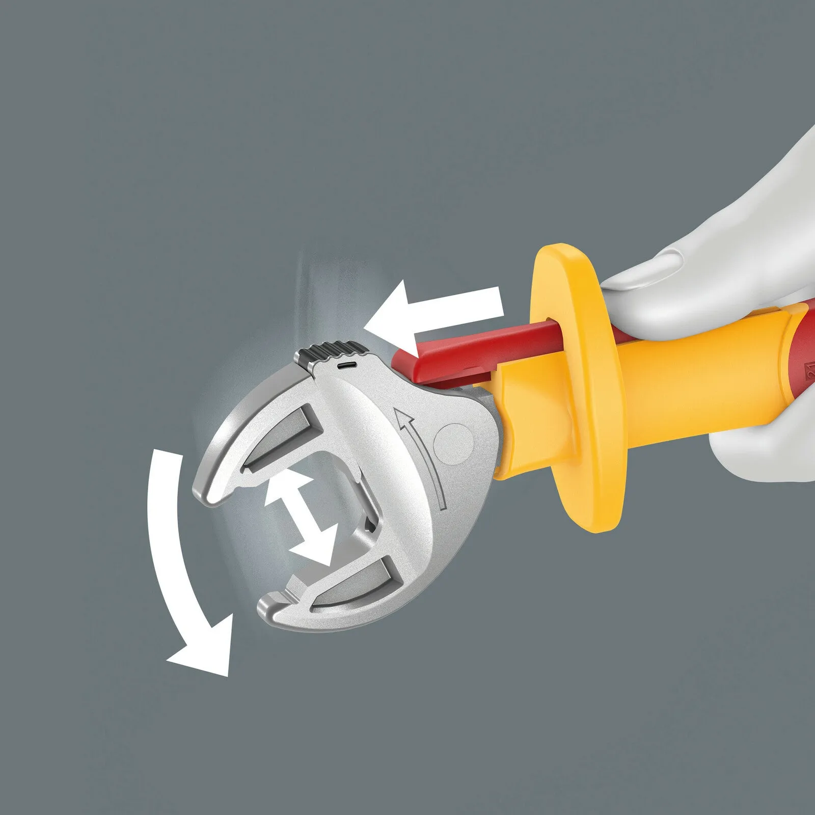 6004 Joker VDE S VDE-insulated, self-setting spanner, 10-13 x 7/16-1/2" x 155 mm - 05020151001
