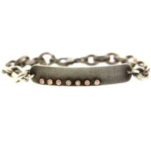 7 Diamond ID Bracelet