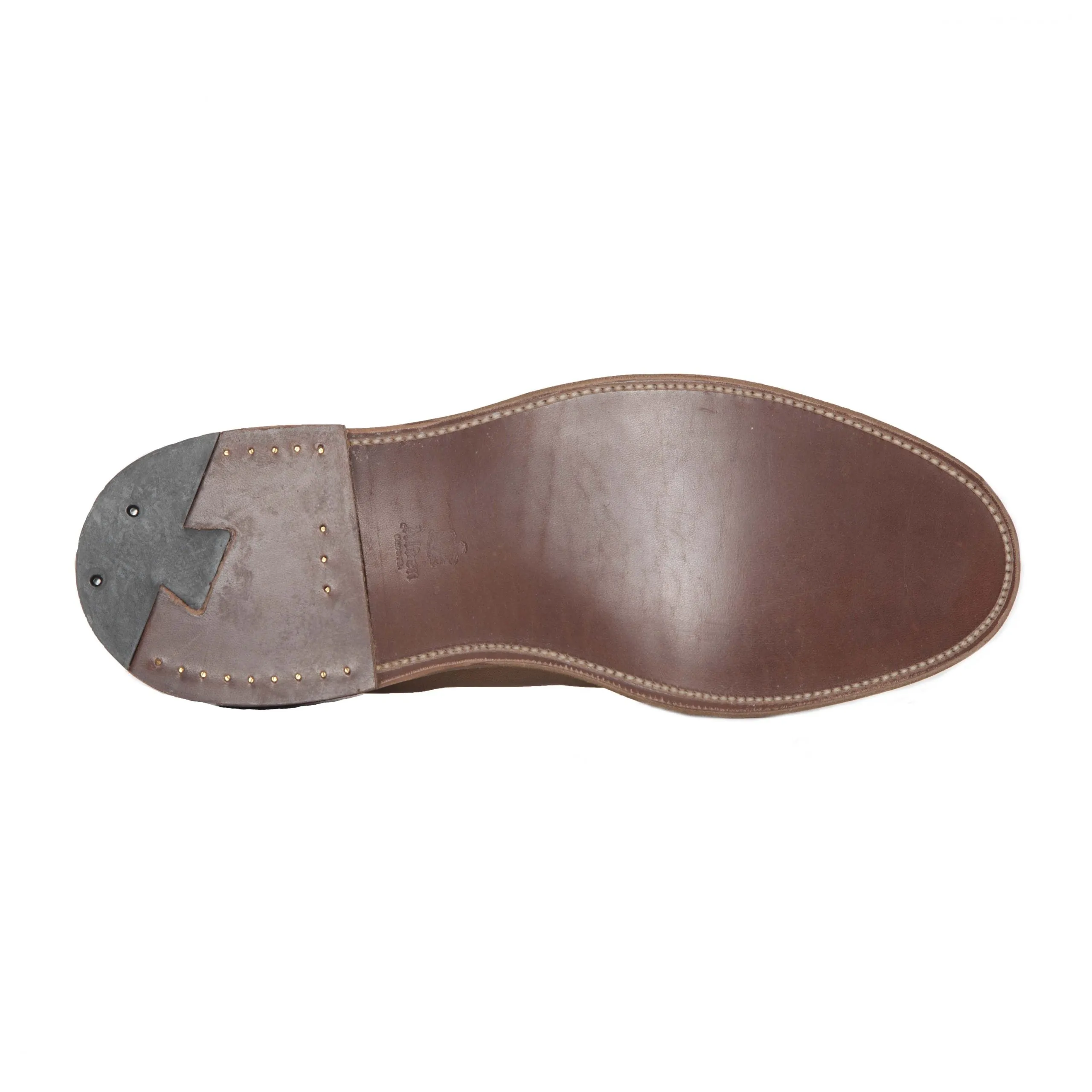 9695F - Flex Penny Loafer in Black Calfskin