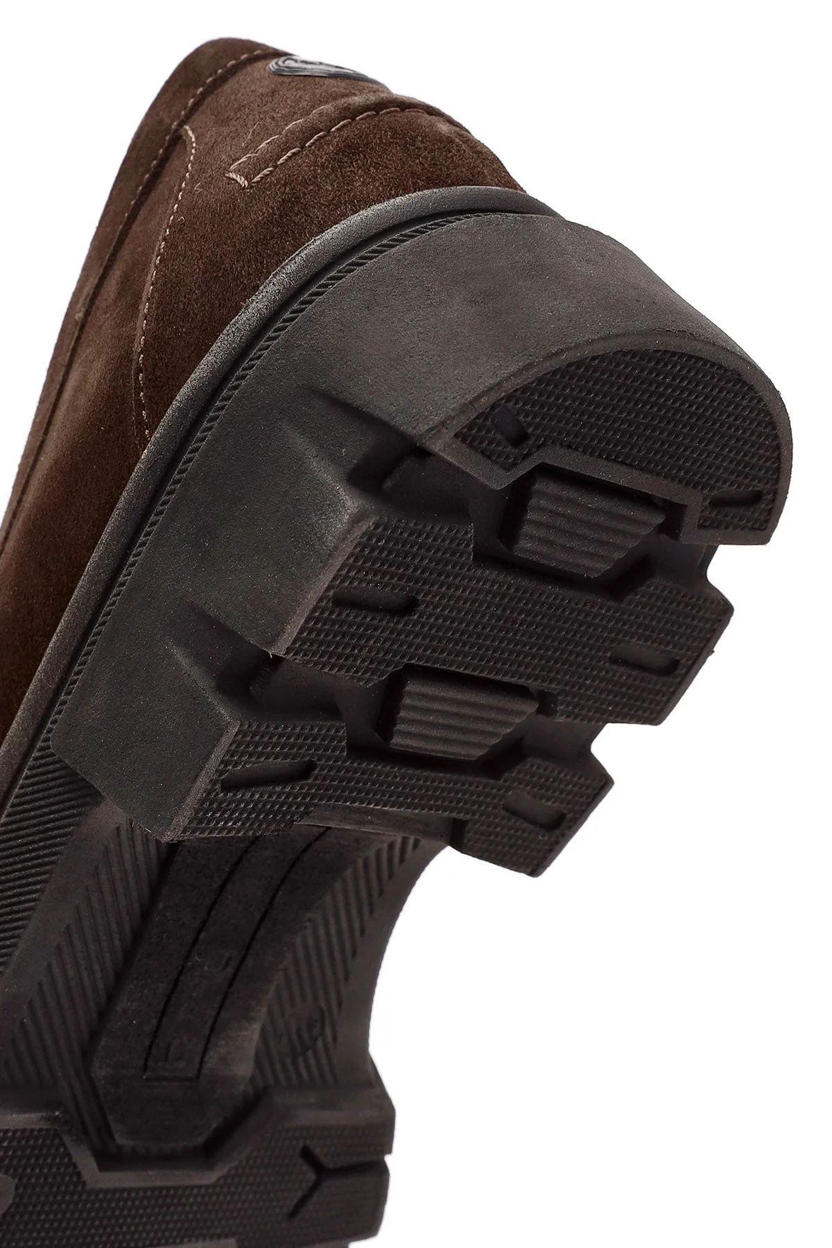 ACBC x Derimod Erkek Kahverengi Süet Deri Maskülen Loafer