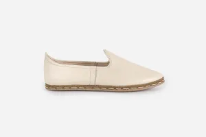 Alabaster Handmade Leather Loafers (Men's)