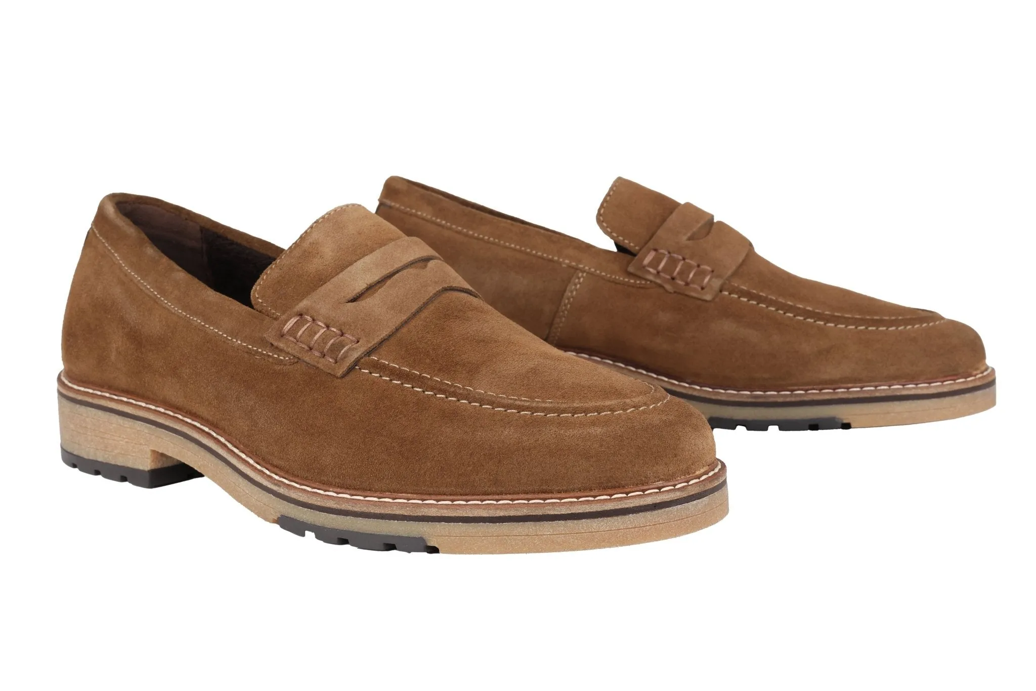'Alessio' men's loafer - Brown