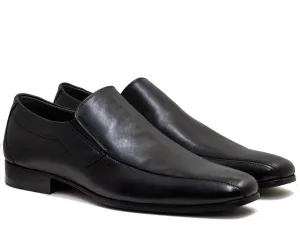 Alfredo Men's Black Leather Sole 22405