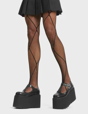 All I Think About Chunky Platform Mary Jane Shoes