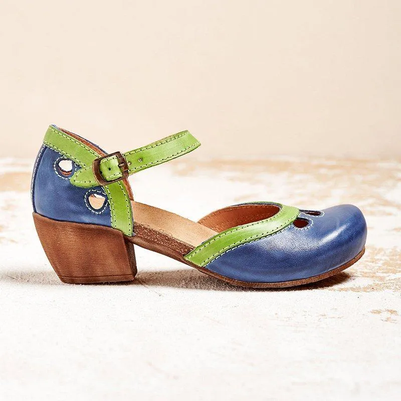 Anastasia | Orthopedic sandals with low heels for Women