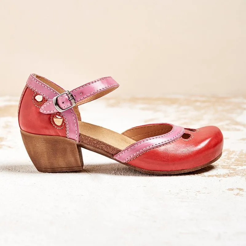 Anastasia | Orthopedic sandals with low heels for Women