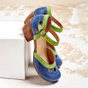 Anastasia | Orthopedic sandals with low heels for Women