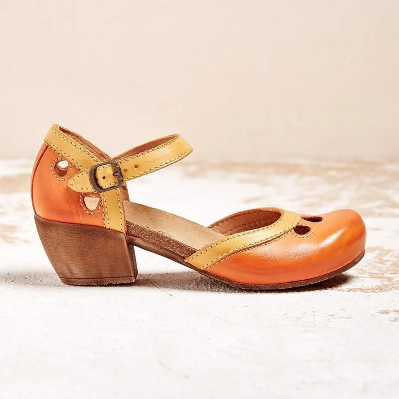 Anastasia | Orthopedic sandals with low heels for Women