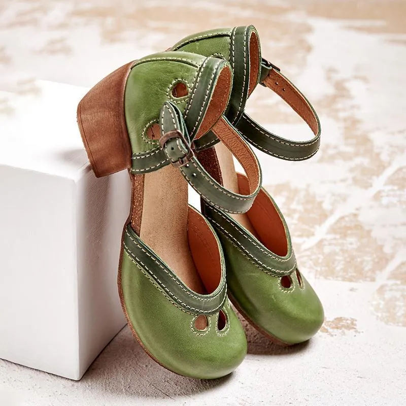 Anastasia | Orthopedic sandals with low heels for Women