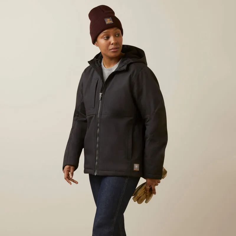 Ariat Women's Rebar DuraCanvas Insulated Jacket Black - 10046558