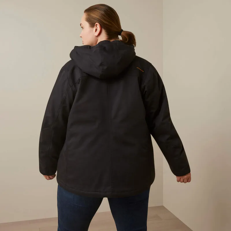 Ariat Women's Rebar DuraCanvas Insulated Jacket Black - 10046558