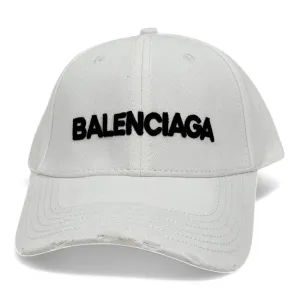 Balenciaga-Inspired Classic Embroidered Cap – Streetwear Luxury