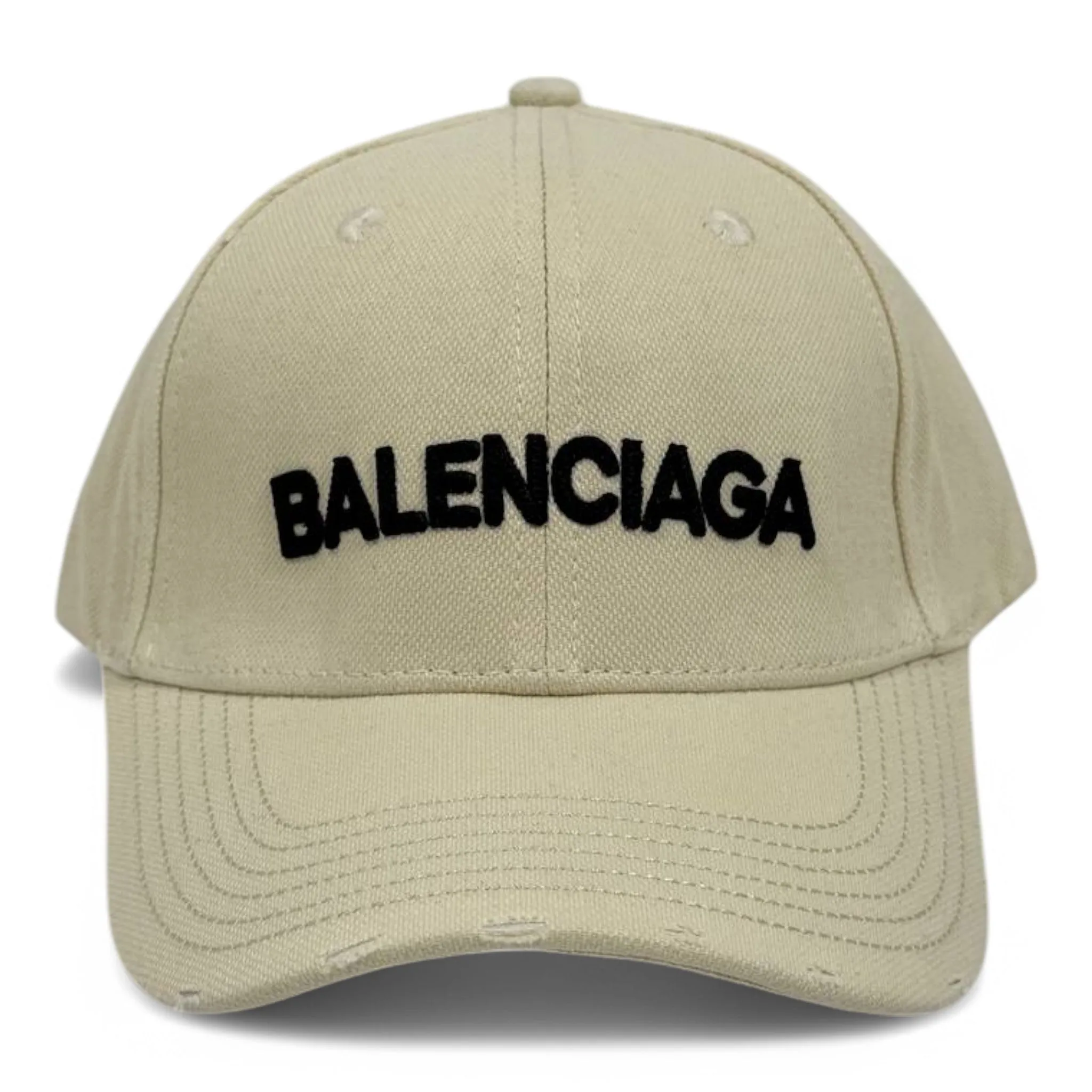 Balenciaga-Inspired Classic Embroidered Cap – Streetwear Luxury