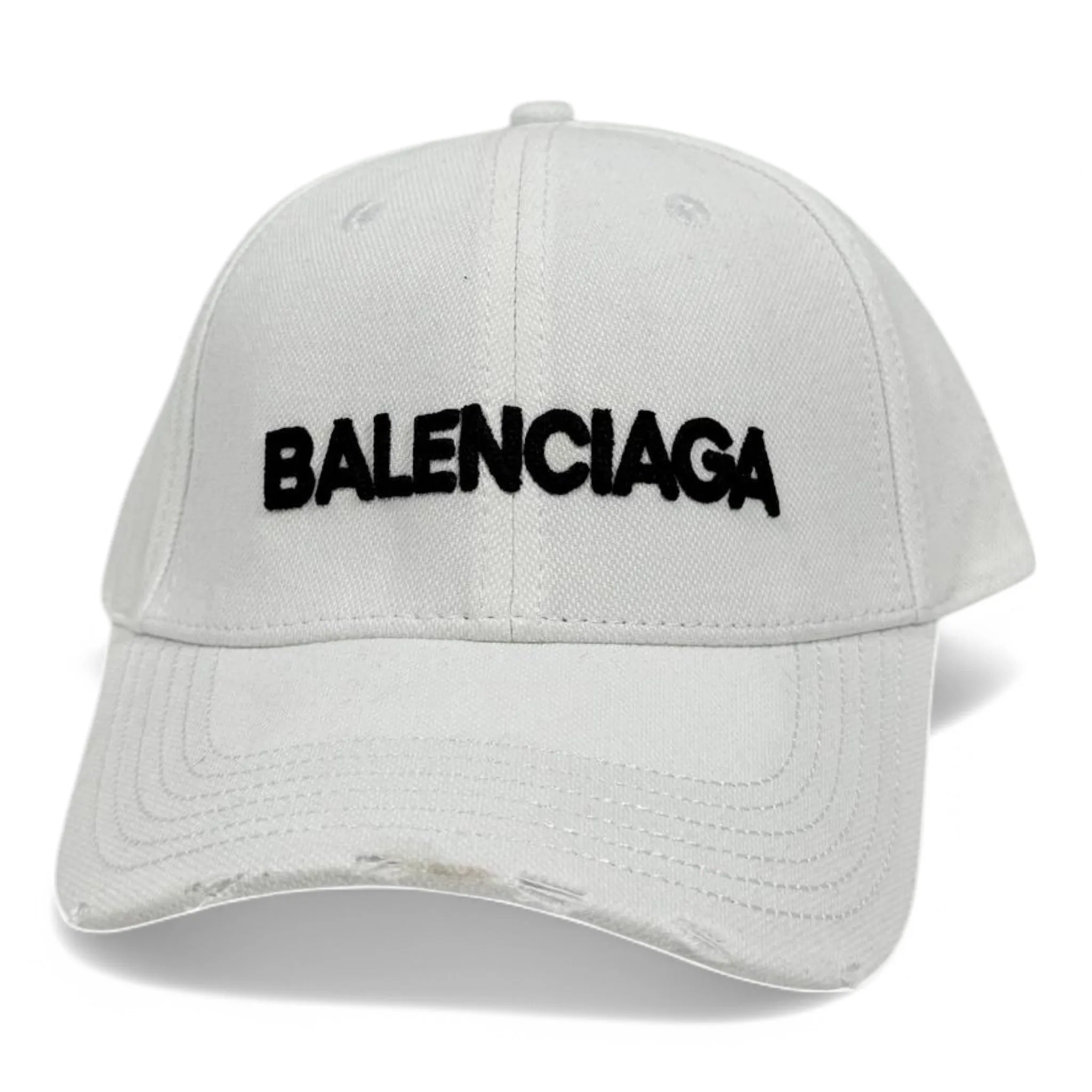 Balenciaga-Inspired Classic Embroidered Cap – Streetwear Luxury