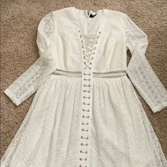 Bardot Lace Front Dress