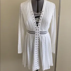 Bardot Lace Front Dress
