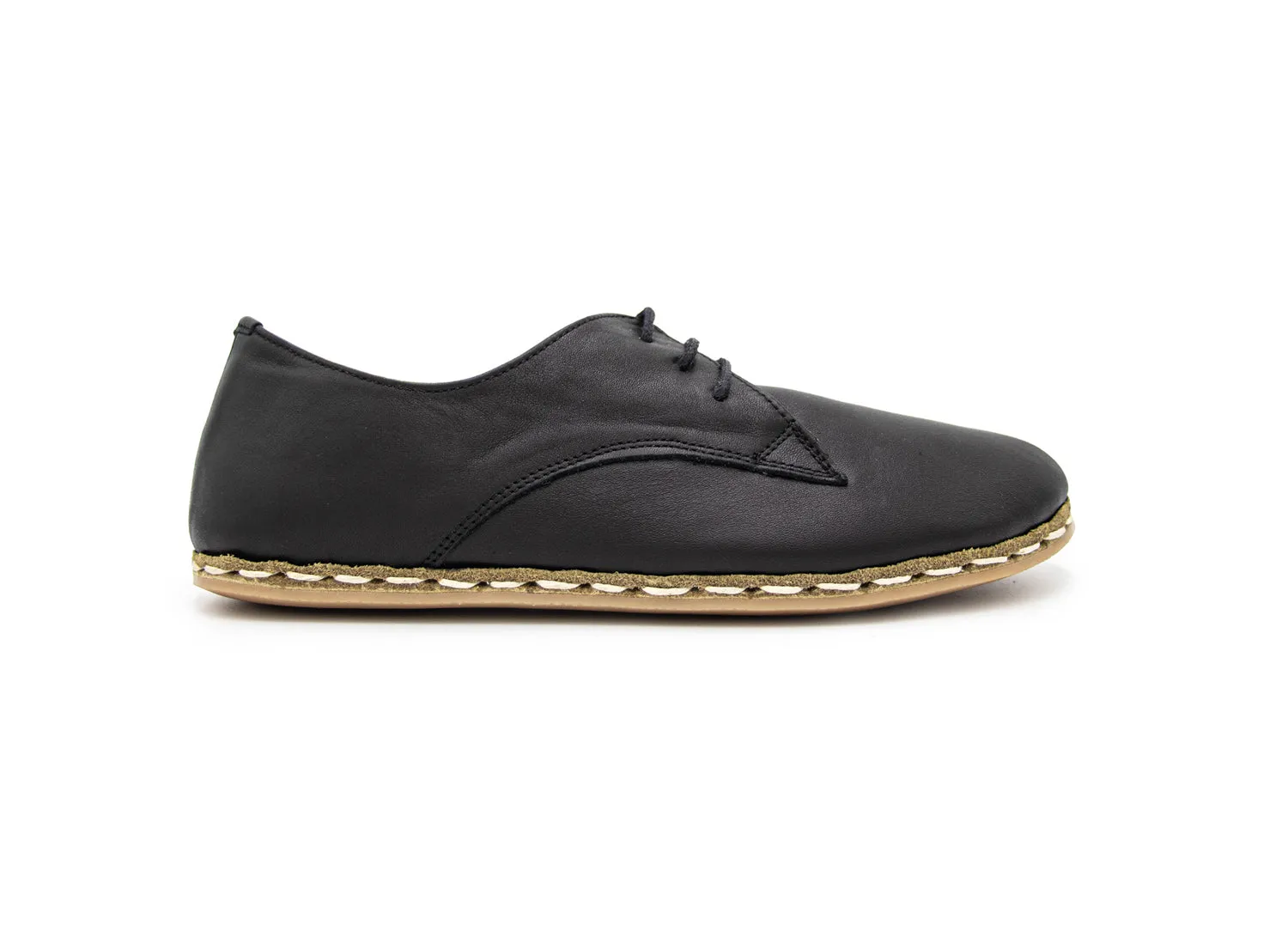 Barefoot Derby Shoes Black Men
