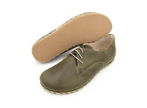 Barefoot Derby Shoes Green Men