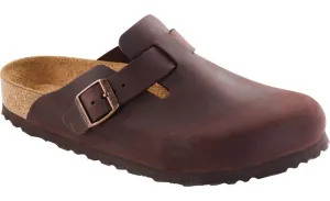 Birkenstock Boston Soft Foot Bed in Habana Oil Leather