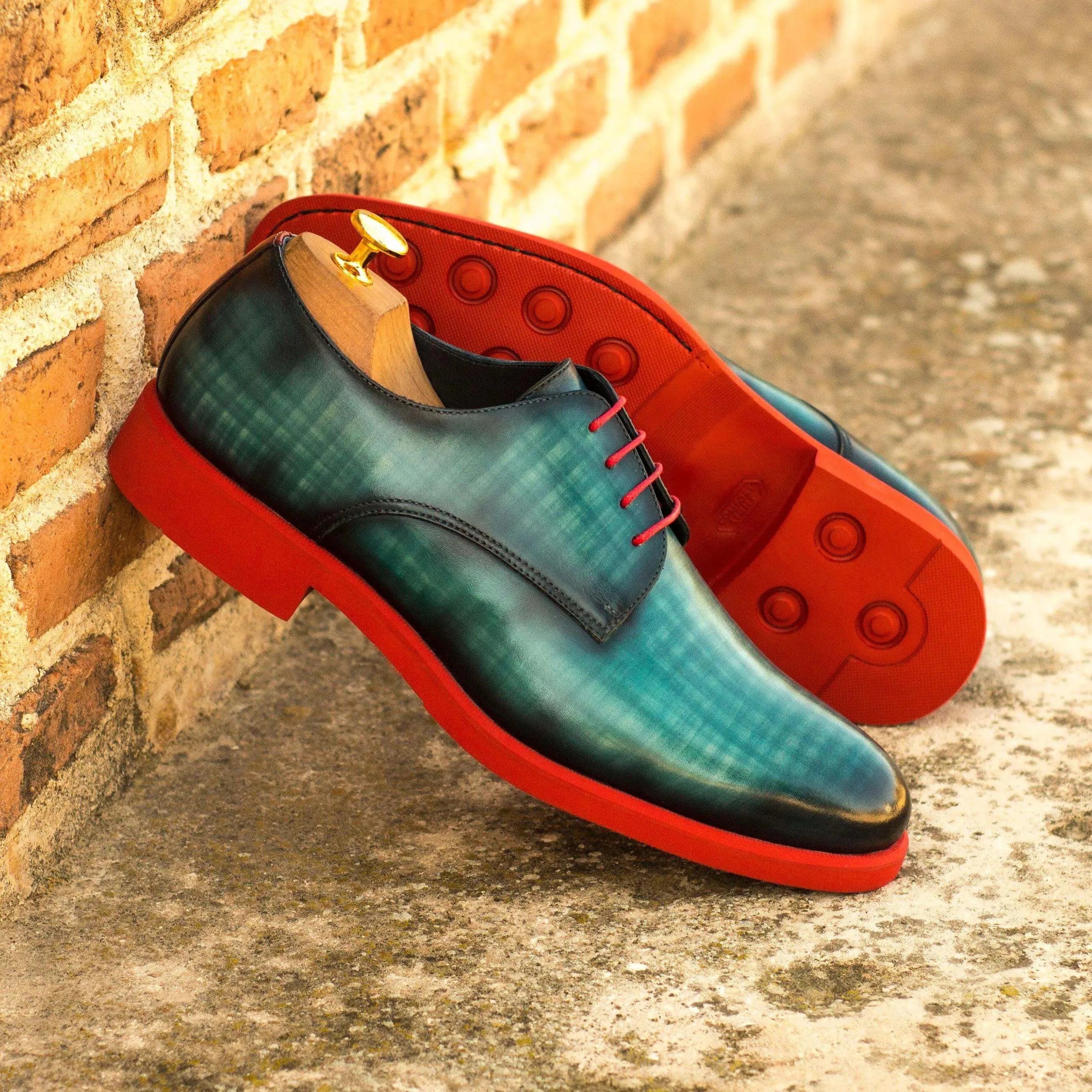 Birmingham Patina Derby Shoes