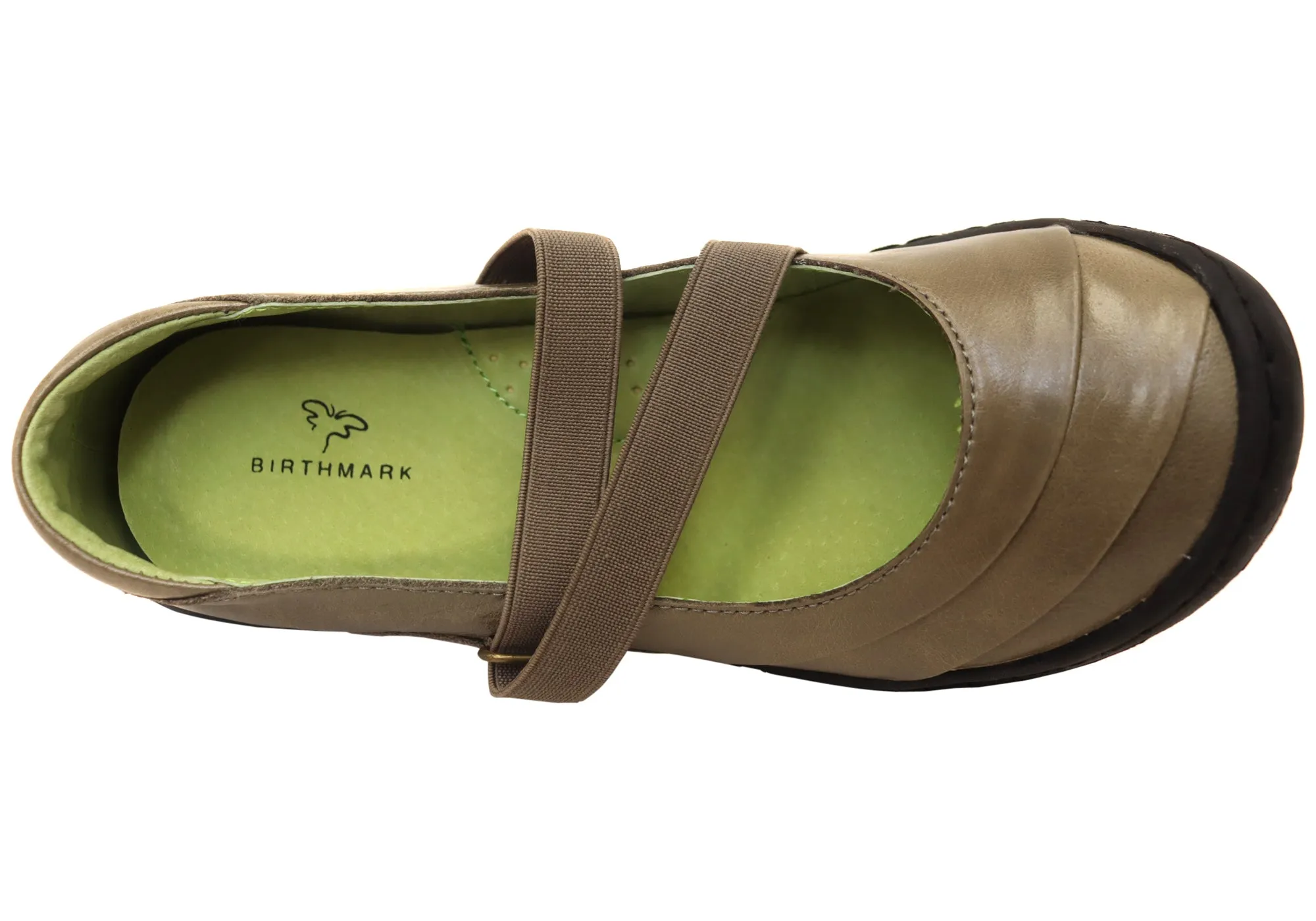 Birthmark Voda Womens Leather Comfortable Mary Jane Shoes