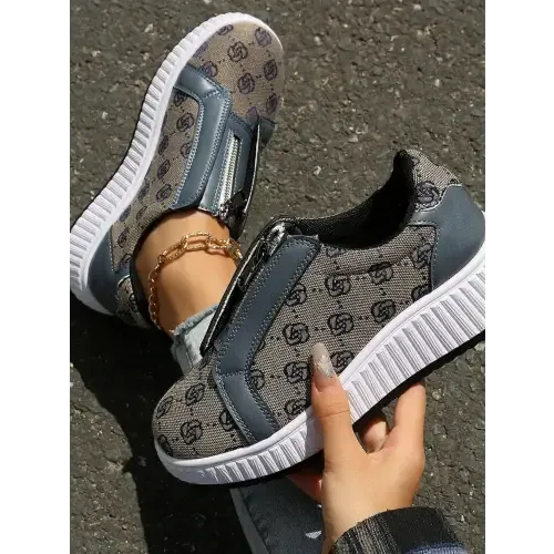 Bold Floral Sneakers