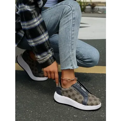 Bold Floral Sneakers