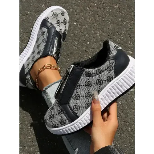 Bold Floral Sneakers