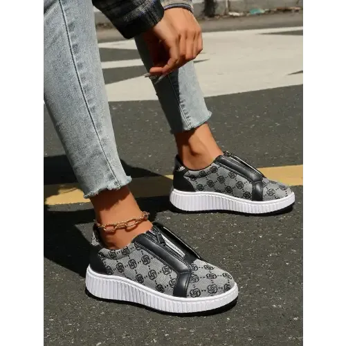 Bold Floral Sneakers