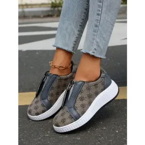 Bold Floral Sneakers