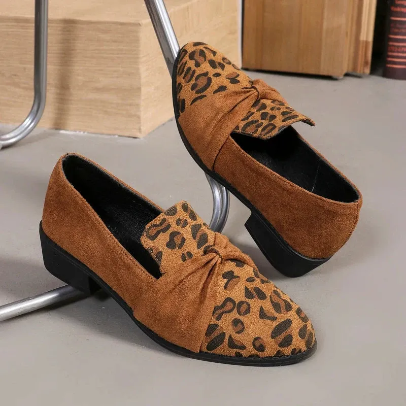 Bold Leopard Loafer