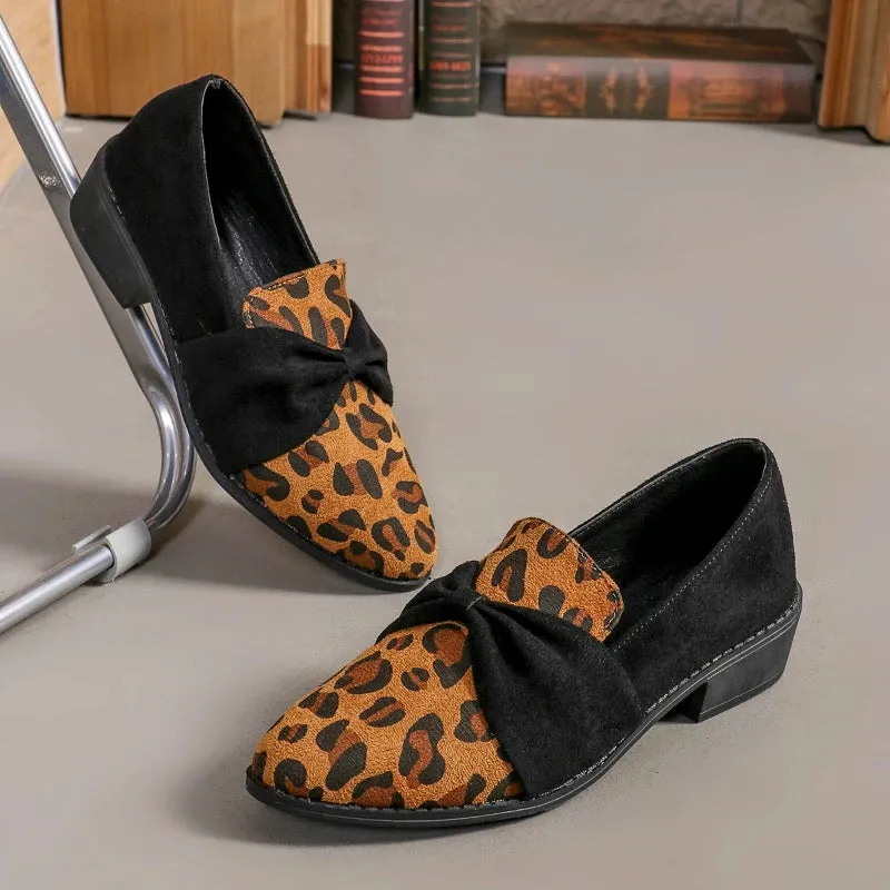Bold Leopard Loafer