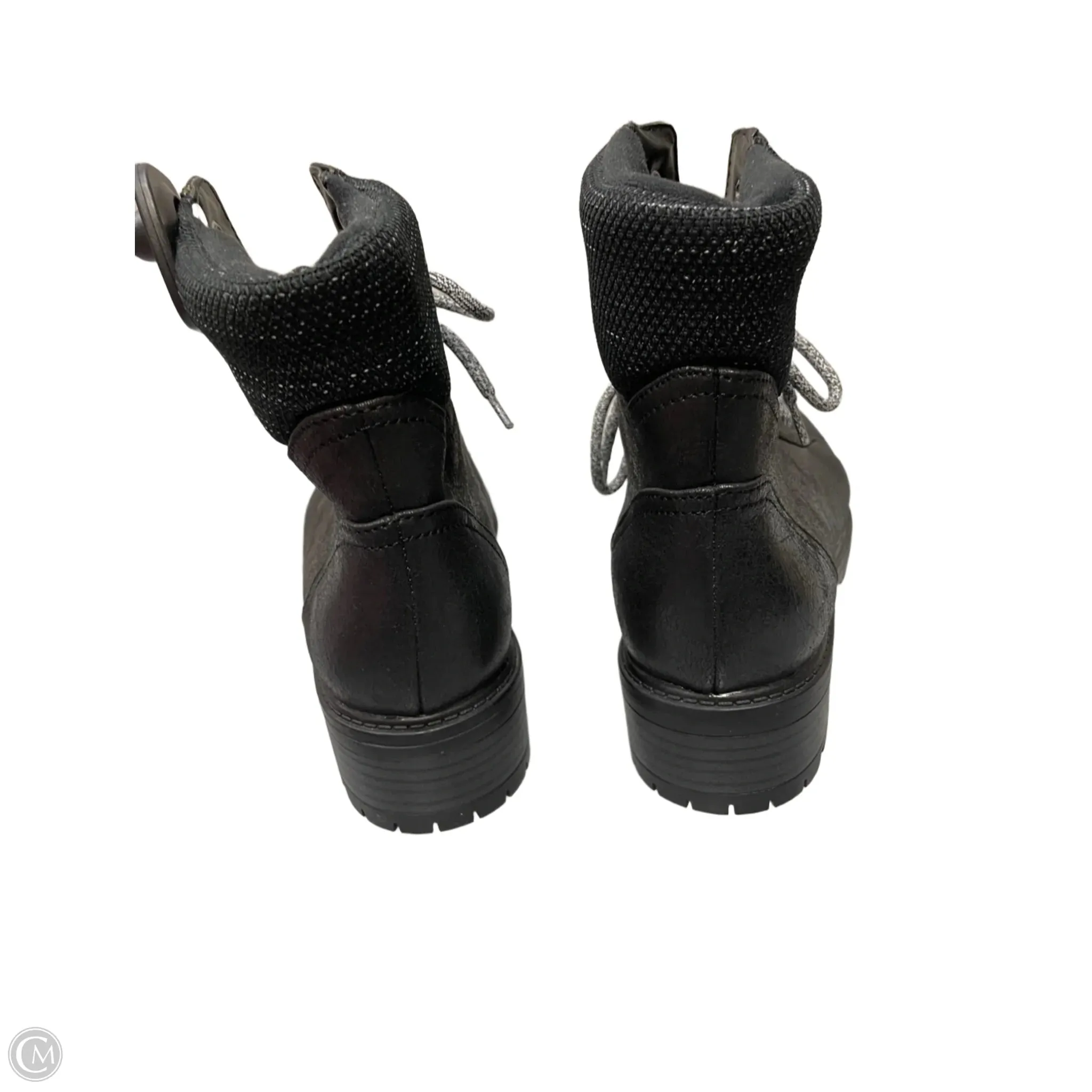 Boots Ankle Flats By Universal Thread In Black, Size: 8