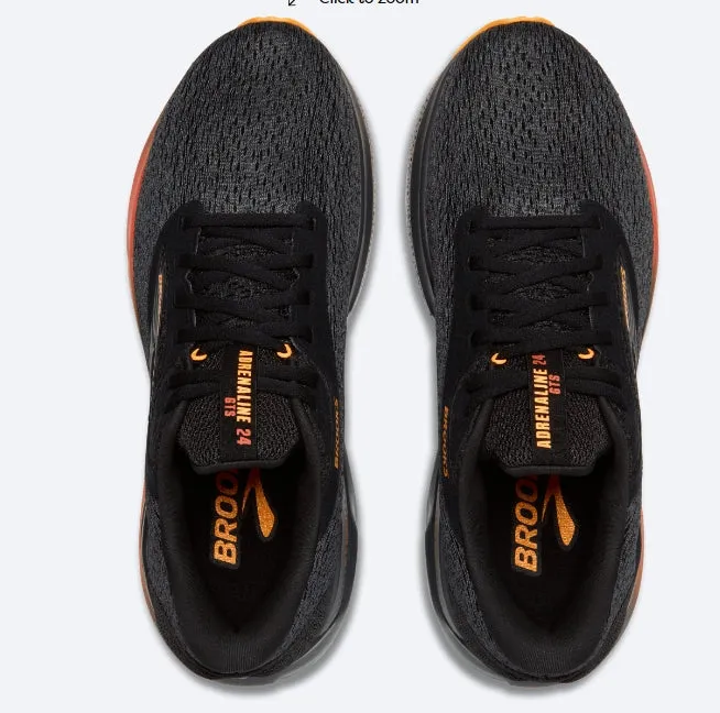 Brooks Adrenaline GTS 24 Men's Black/Ebony/Burnt Sienna