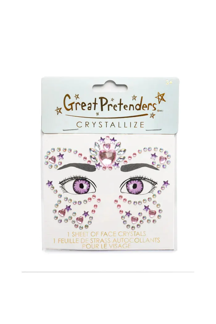 Butterfly Princess Face Crystals