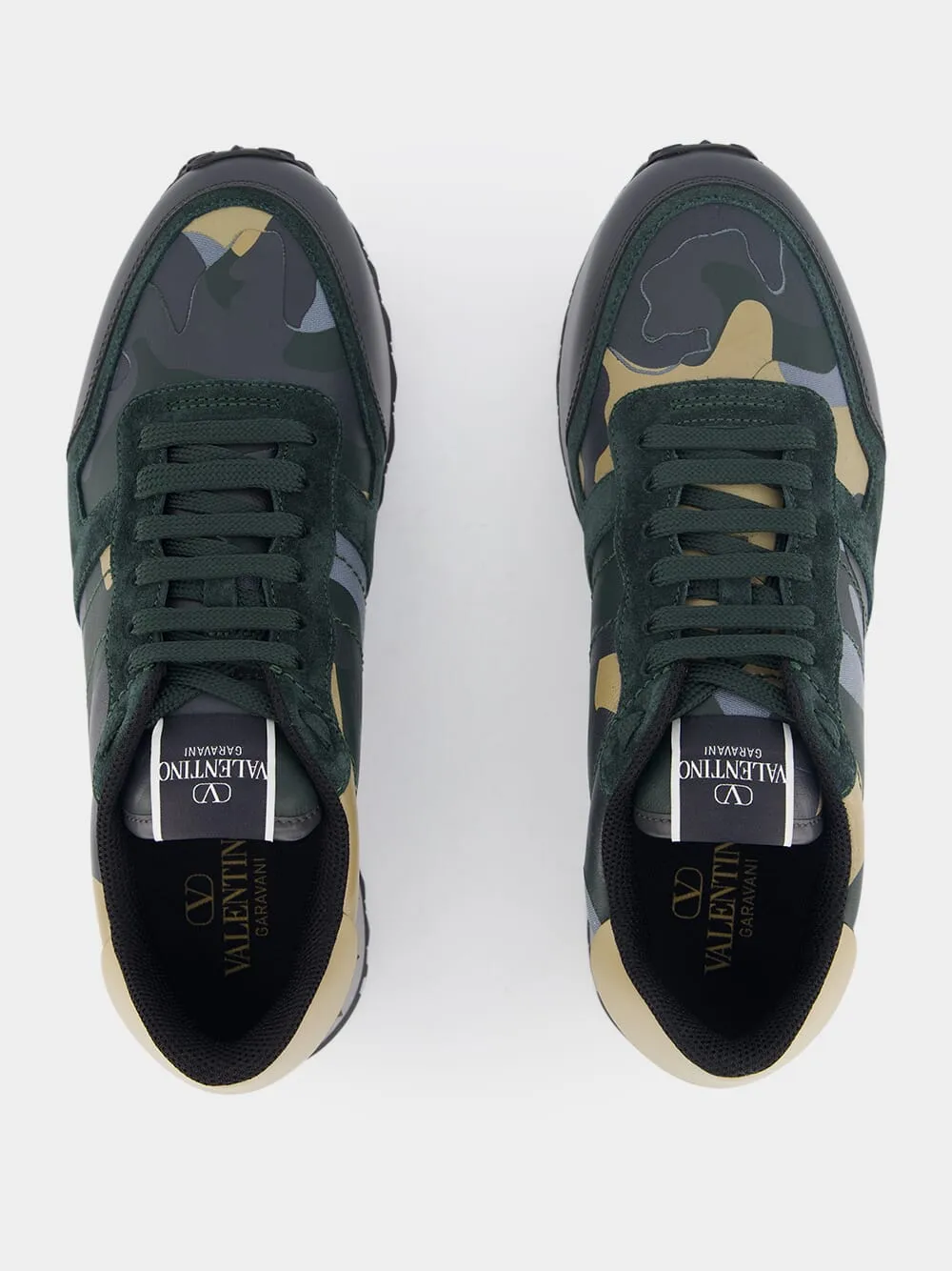 Camouflage Rockrunner Low-Top Sneakers