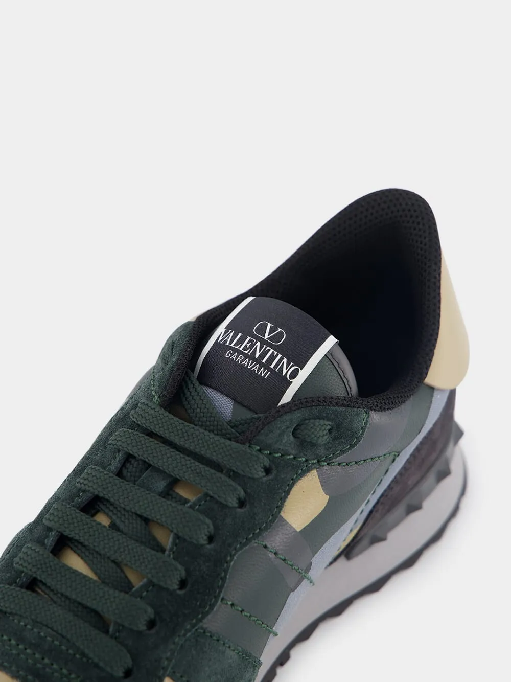 Camouflage Rockrunner Low-Top Sneakers