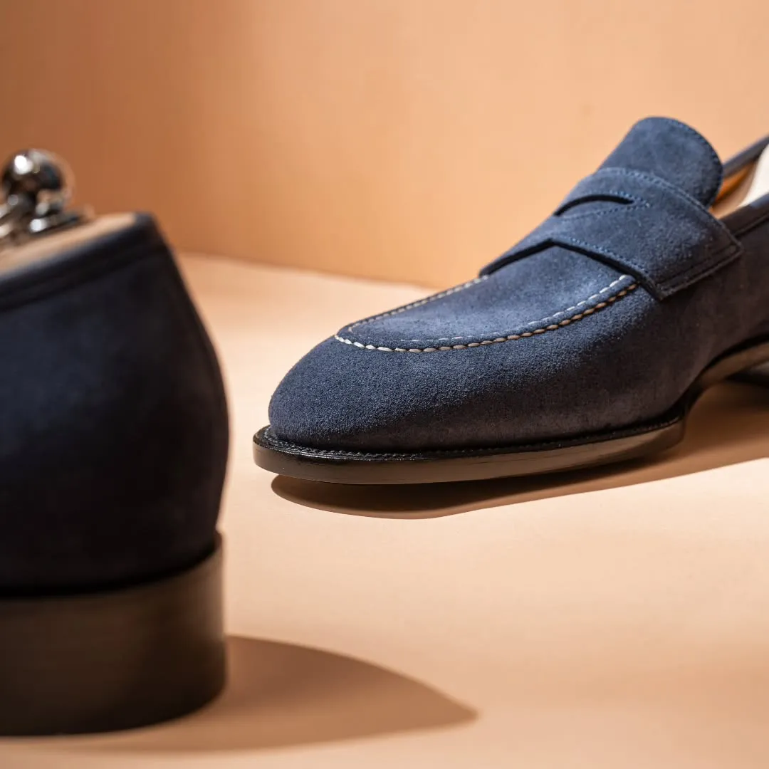 Casual Suede Leather Penny Loafers