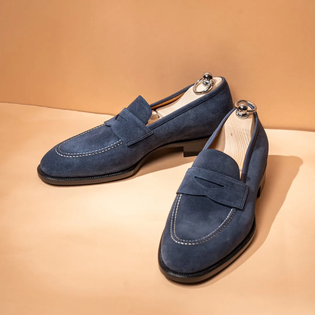 Casual Suede Leather Penny Loafers