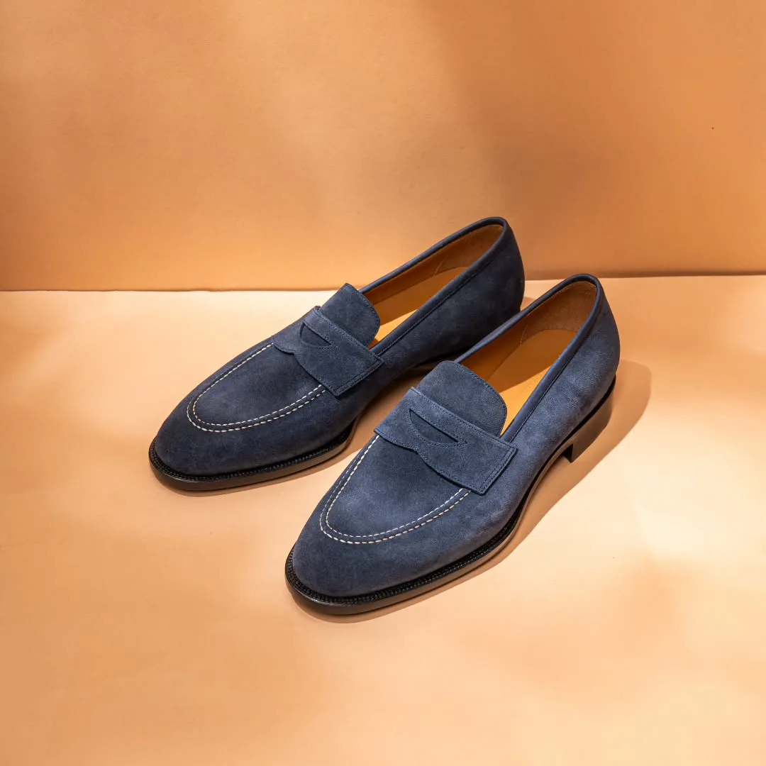 Casual Suede Leather Penny Loafers
