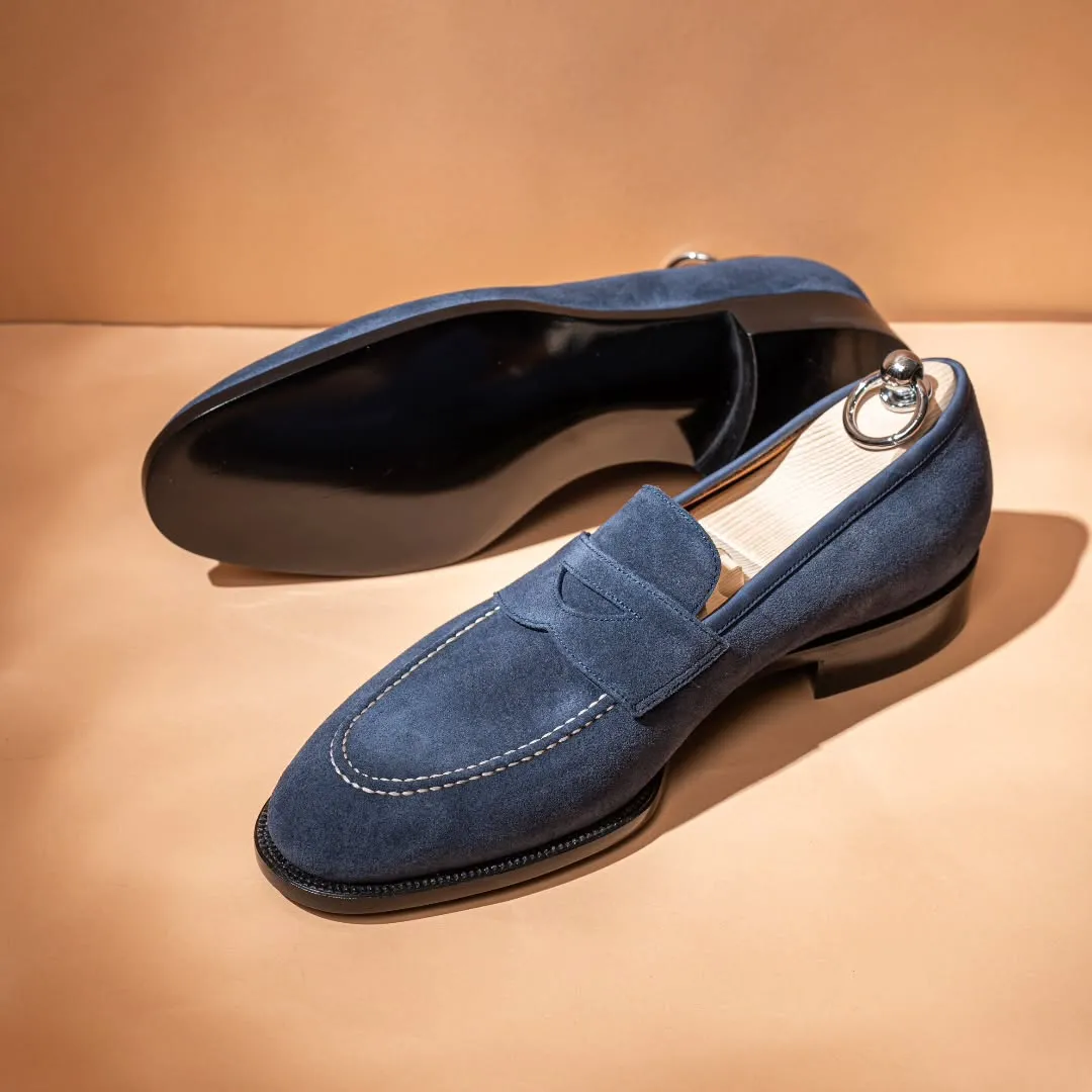 Casual Suede Leather Penny Loafers