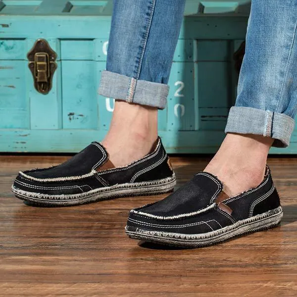 Chaussure Vintage Délavé Tendance