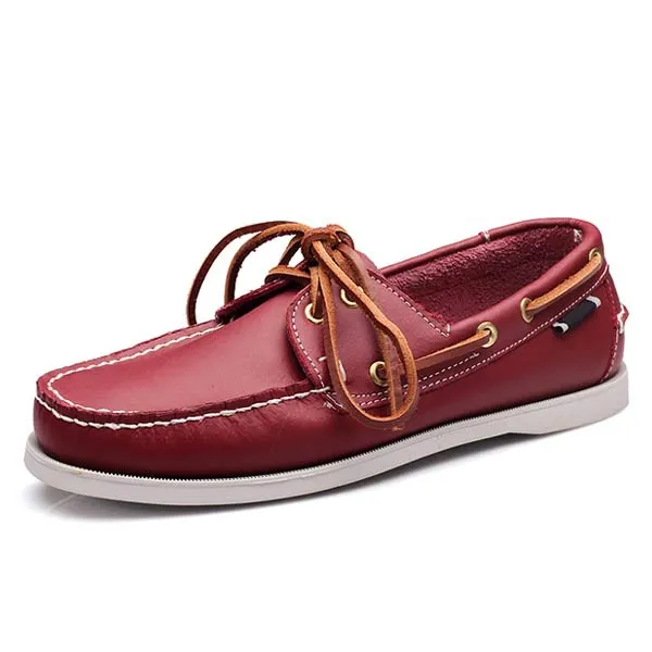 Chaussures Vintage en Cuir Souple