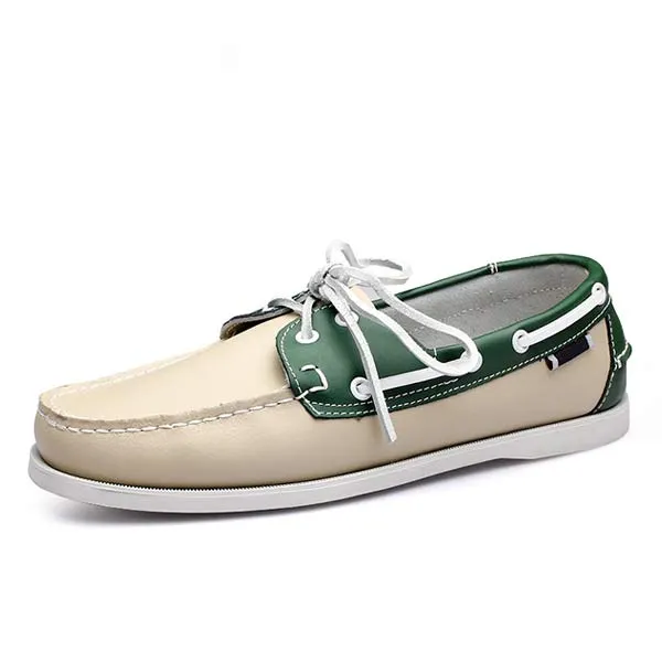 Chaussures Vintage en Cuir Souple