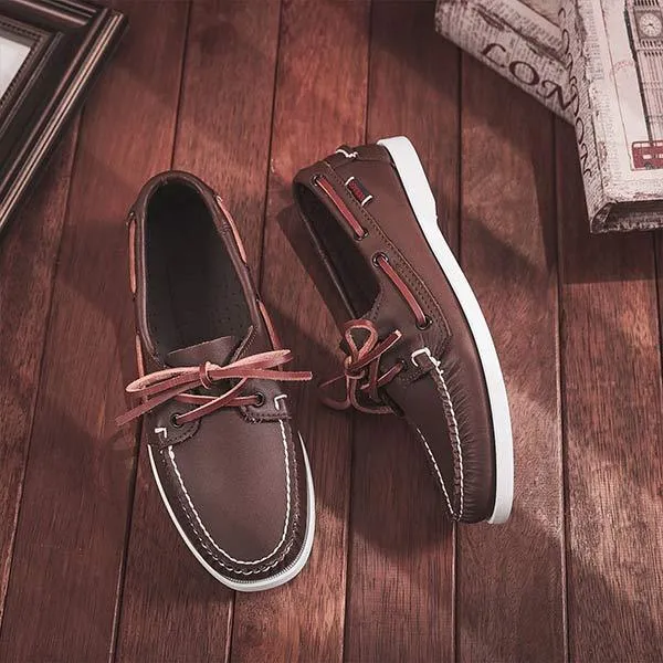 Chaussures Vintage en Cuir Souple