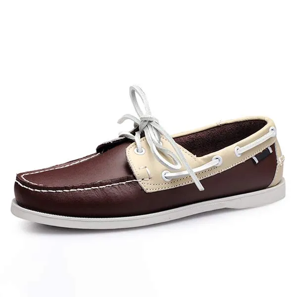 Chaussures Vintage en Cuir Souple