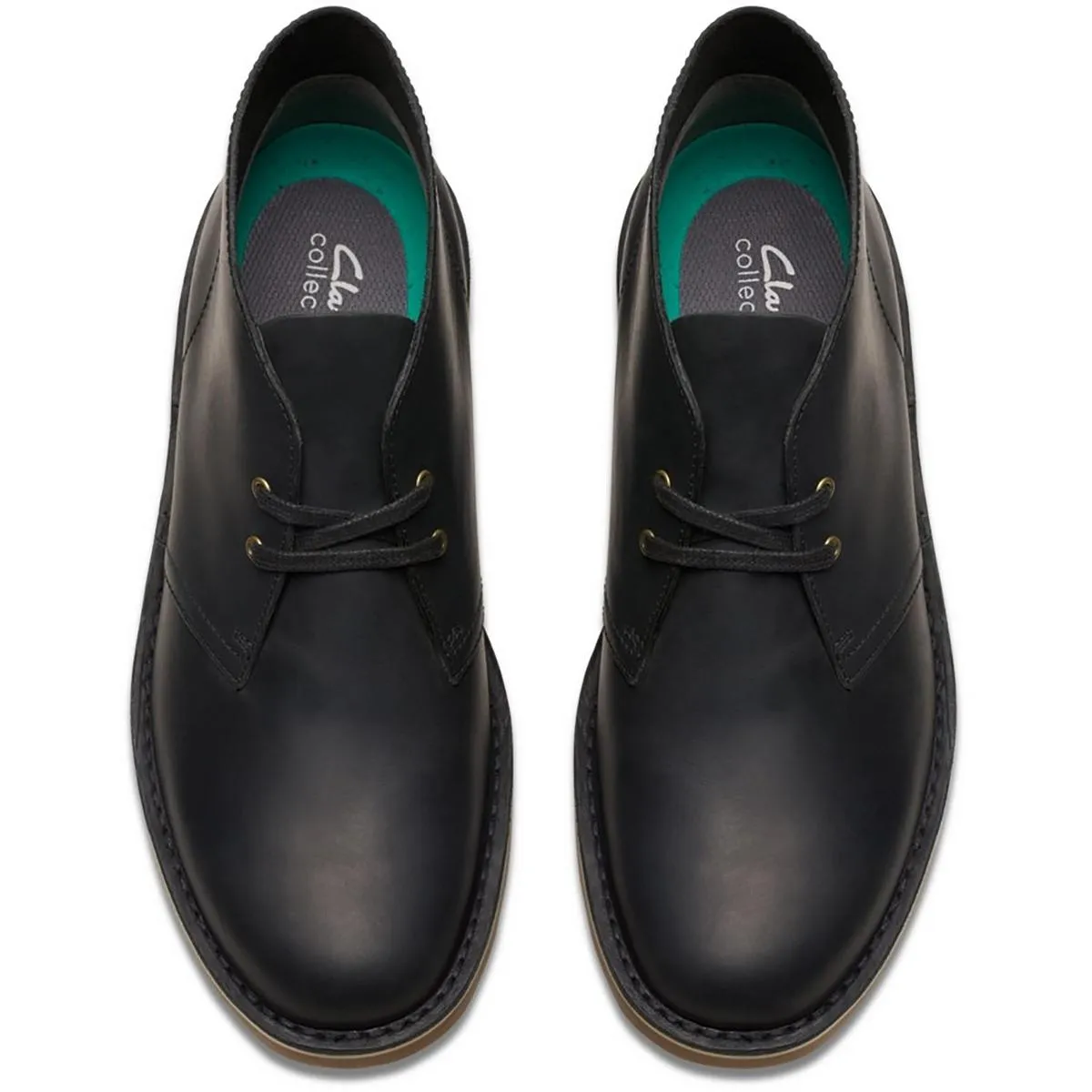 Clarks Mens Shepton Solid Suede Derby Shoes