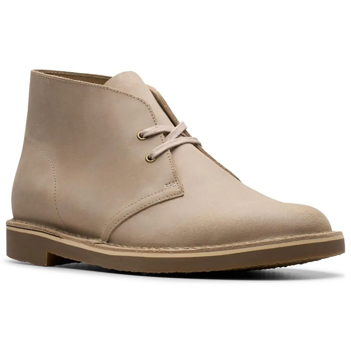 Clarks Mens Shepton Solid Suede Derby Shoes
