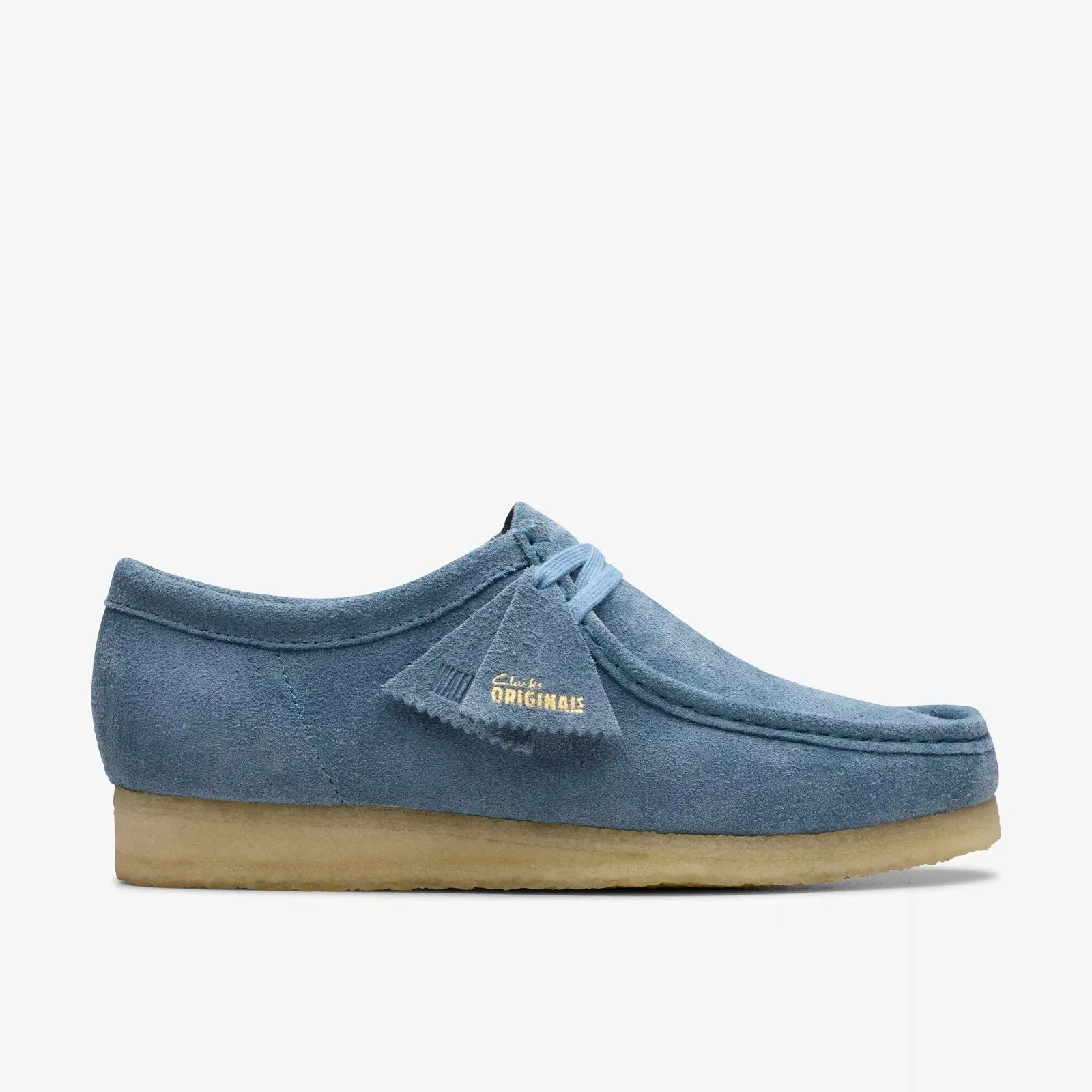 Clarks Men's Wallabee French Blue Suede 26179164