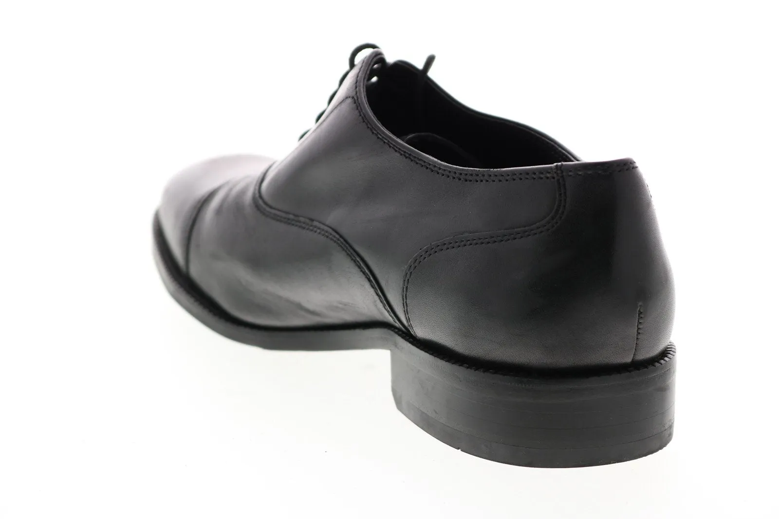 Cole Haan Williams C12202 Mens Black Wide Oxfords & Lace Ups Cap Toe Shoes